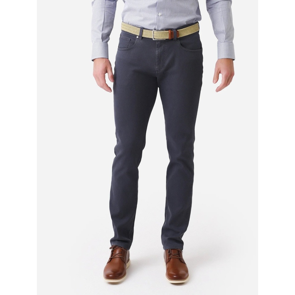 Johnnie-O Bedford 5-Pocket Stretch Corduroy Pants Wake Gray JMPA1680 33x34